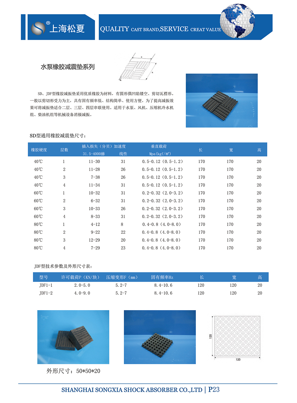 JDF型橡胶糖心在线观看视频垫参数图